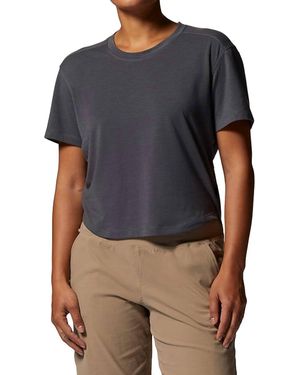 Mountain Hardwear Trek N Go Short Sleeve Shirt - Blue