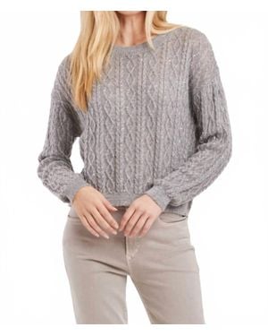Another Love Sarai Sweater - Gray