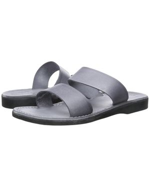 Jerusalem Sandals Aviv Rubber Slide - Black