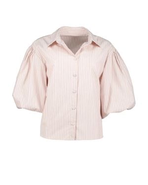 Bishop + Young Tyra Puff Sleeve Top - Pink