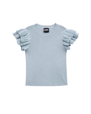 KatieJnyc Kid's Isla Top - Blue
