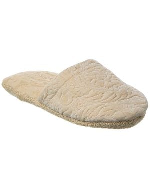 Versace Barocco Loungewear Slippers - White