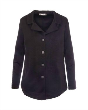 Alembika Button Down Jacket - Blue