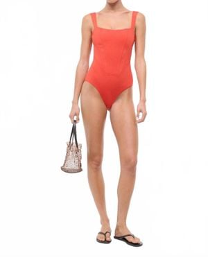 STAUD Adelaide One Piece - Red