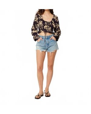 Rolla's Dusters Jean Shorts - Blue