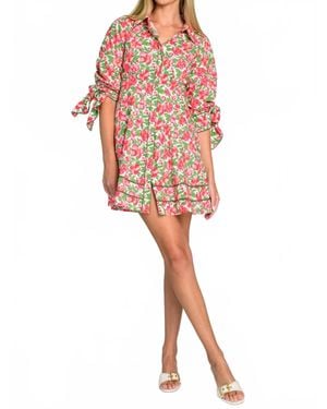 Elizabeth James The Label Cameron Dress - Red