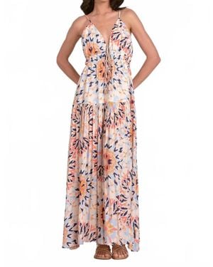 Elan Kira Maxi Dress - Multicolor