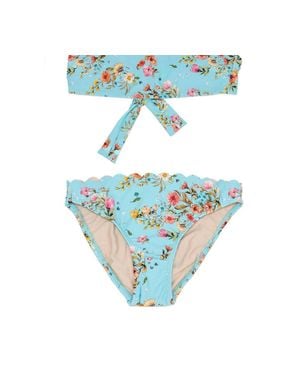 PQ Swim Girls Remy Seamless Bikini Set - Blue