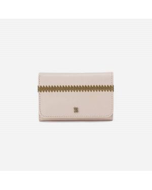 Hobo International Jill Trifold Wallet - Natural