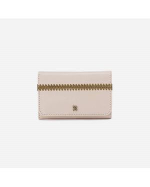 Hobo International Jill Trifold Wallet - Natural