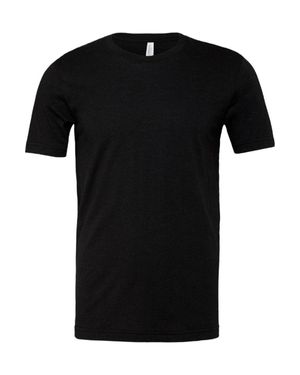 Bella Canvas Canvas Jersey Crew Neck Short Sleeve T-Shirt - Black