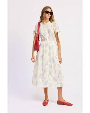 En Saison Bartlet Midi Dress - White