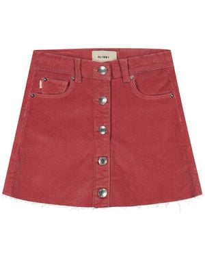 DL1961 Jenny/Tg Mini Skirt - Red