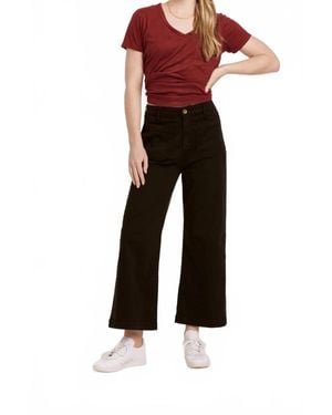 Another Love Bristol High-Rise Wide Leg Pant - Black