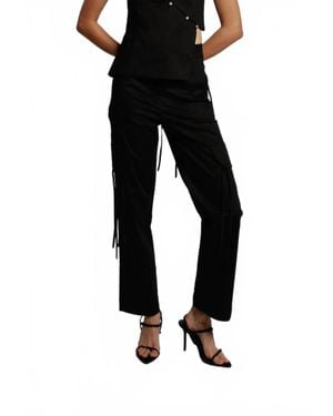Project Adamo Oliver Straight Leg Pants - Black