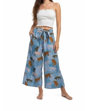 Pick Happy Resort Flow Pants - Blue
