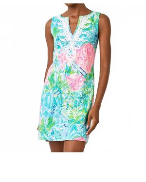 Lilly Pulitzer Harper Shift Bohemian Queen - Blue