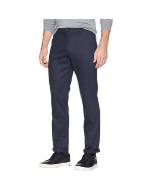 Dockers Signature Khakis Pants Straight Leg Slim Fit Ups1019 - Blue