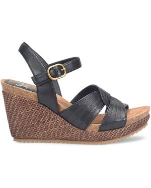 Söfft Clarissa Wedge Sandal - Black