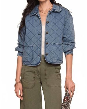 Heartloom Miller Quilted Denim Jacket - Blue
