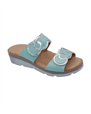 Eric Michael Sugar Sandals - Blue