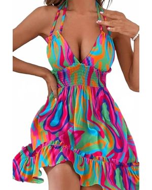Vogue City Brandy Dress - White