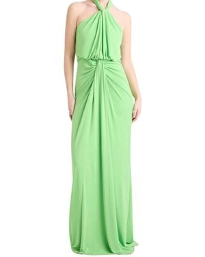 Cinq À Sept Kaily Halter Gown - Green