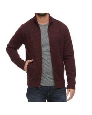 Flag & Anthem Roen Marled Mockneck Sweater - Brown