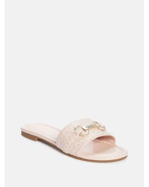 Guess glitter slides best sale