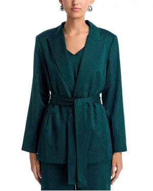 Emanuel Ungaro Willow Crystal Jacket - Green