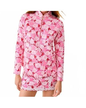 Lilly Pulitzer Skipper Upf 50+ Popover Jacket - Pink