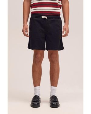 NN07 Gregor Drawstring Short - Blue