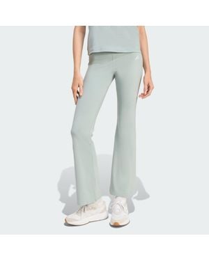 adidas Essentials Small Logo Flared Leggings - Blue