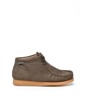 Sebago Leather Koala Boots - Brown
