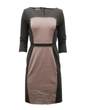 ESCADA 3/4 Sleeve Dress - Brown