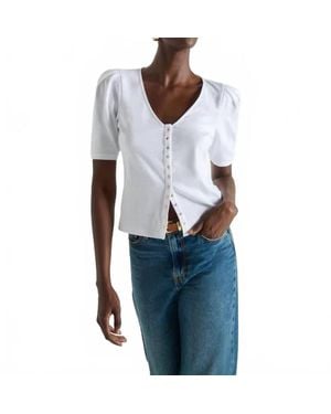 Nation Ltd Jen Button Up Blouse - Blue