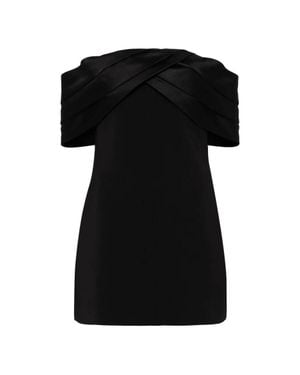 Anine Bing Fleur Mini Dress - Black