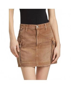 RE/DONE Cargo Work Skirt - Multicolor