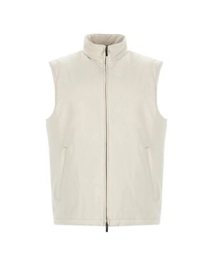 Fay Tan Wind Performance Vest - White