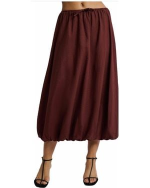 Onia Bubble Skirt - Red