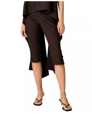 Line & Dot Hansen Pedal Pusher Pants - Black