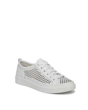 Vionic Winny Perforated Lace Up Sneakers - Gray