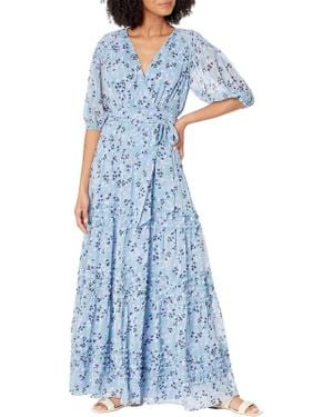 Ted Baker Blakeli Maxi Dress Clothing 1 (Us 4) Polyester - Blue