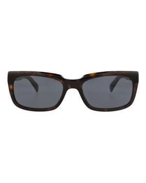 dunhill Square-Frame Recycled Acetate Sunglasses - Gray