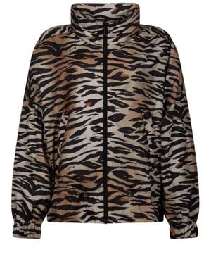 Pinko Dotty Animal Print Jacket - Black