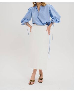 LeLe de Baltzac Colette Blouse - Blue