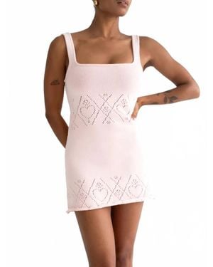 Rumored The Parlor Mini Dress - Pink