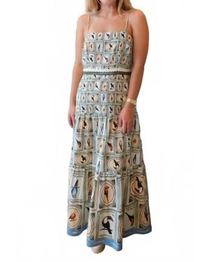 Anna Cate Mia Midi Dress - Multicolor