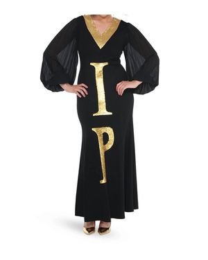 Love The Queen Vip Sequin Dress - Black