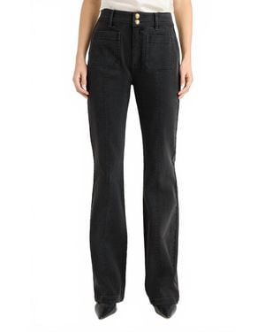 Cinq À Sept Dahlia Long Dorothea Jeans - Black